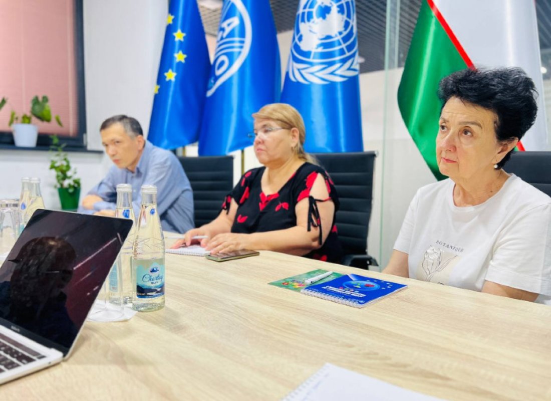 В ЦСАК при Министерстве экологии состоялась встреча с международным экспертом ФАО по лабораторной инфраструктуре господином Мохаммадом Назем Ширази